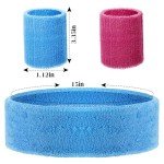 80s Neon Headbands and Wristbands Set – 72 Pieces