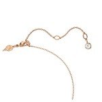 Swarovski Hyperbola Infinity Pendant Necklace in Rose Gold