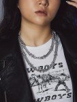 Barbed Wire Chain Choker Necklace for Men & Women