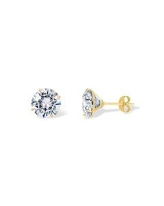 14K Gold Moissanite Stud Earrings for Everyone