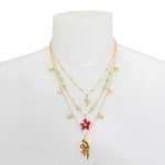 Betsey Johnson Parrot Layered Necklace for Women