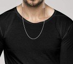 Miabella 925 Sterling Silver Braided Rope Necklace