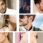 Sterling Silver Cross Huggie Hoop Earrings