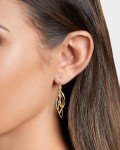 MILLA Teardrop Designer Earrings in Silver or Gold