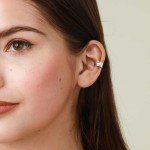 Adjustable 925 Sterling Silver Huggie Ear Cuffs