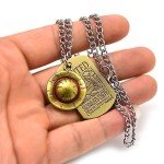 Luffy Straw Hat & Jewelry Set - 3 Pieces