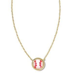 Kendra Scott Gold-Plated Pendant Necklace with Pearl