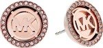 Michael Kors Rose Gold Pave Stud Earrings