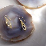 MILLA Teardrop Designer Earrings in Silver or Gold