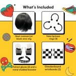 Emo Costume Set for Men - 2000s Goth Vibe