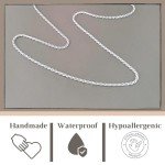 Annika Bella Sterling Silver Rope Choker Necklace