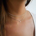 Annika Bella Sterling Silver Rope Choker Necklace