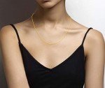 Italian 18K Gold Over Silver Braided Rope Necklace