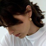 14K Gold Plated Ball Drop Earrings for Women
