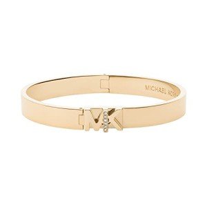 Michael Kors Gold MK Logo Bangle Bracelet
