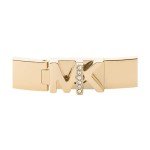 Michael Kors Gold MK Logo Bangle Bracelet