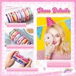 100 Pcs Stackable Surfer Heishi Bracelets Set