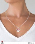Minnie Mouse Birthstone Pendant Necklace for Women