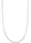 Miabella 925 Sterling Silver Herringbone Necklace 22