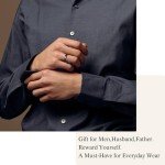 Meteorite Inlay Tungsten Wedding Bands for Couples