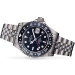 Men's Davosa Ternos Illuminated GMT Automatic Watch
