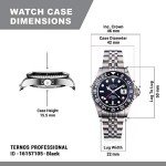 Men's Davosa Ternos Illuminated GMT Automatic Watch