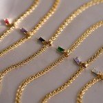 Dainty 18K Gold Plated Layering Necklaces Set