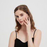 Simulated Diamond Bezel Set Cocktail Ring for Her