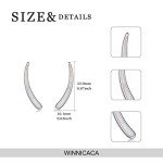 Elegant Sterling Silver Opal Ear Cuffs for Women