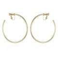 Gold-Tone Large Clip-On Hoop Earrings by Vince Camuto