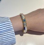 Custom Gold Italian Charm Bracelet with Tools