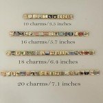 Custom Gold Italian Charm Bracelet with Tools