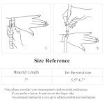 Gold Chain Link Friendship Bracelets with Zirconia