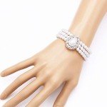 Teardrop Pearl Jewelry Set with Choker & Bracelet