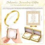 Ayatul Kursi Gold Bracelet Set for Women