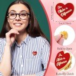 100 Pcs Heart Enamel Pins for Valentine's Day