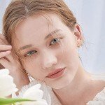 Gold Plated Huggie Earrings for Women 14K