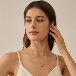 Dainty Green Jade Elephant Pendant Choker Necklace