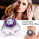 Stunning Amethyst Signet Ring in Sterling Silver
