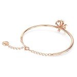 Swarovski Rose Gold Bow Bangle Bracelet