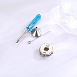 Sterling Silver Cremation Urn Bead Charm for Bracelets