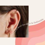 14k Gold Adjustable Non-Pierced Ear Cuff