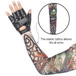 80s Glam Rock Wig and Costume Set for Men