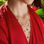 Italian Pink Opal & Multi-Gemstone Layered Necklace
