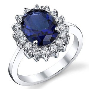Sterling Silver Kate Middleton Inspired Engagement Ring