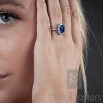 Sterling Silver Kate Middleton Inspired Engagement Ring