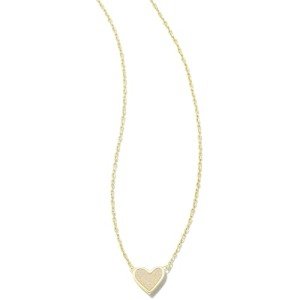 Kendra Scott Iridescent Heart Pendant Necklace
