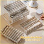 Jewelry Organizer Box with 5 Drawers and 25 Compartments