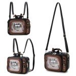 Retro TV Shape Ita Bag for Anime Pins