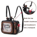 Retro TV Shape Ita Bag for Anime Pins